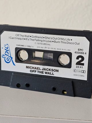 Michael Jackson – Off The Wall – MC K7 1979