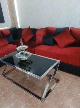 Canapes y mesa