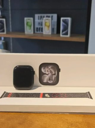 APPLE WATCH SERIES 11 46MM GPS JETBLACK BATE. 100%