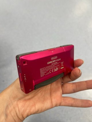 Nintendo Game Boy Micro Rosa + Juego supermario