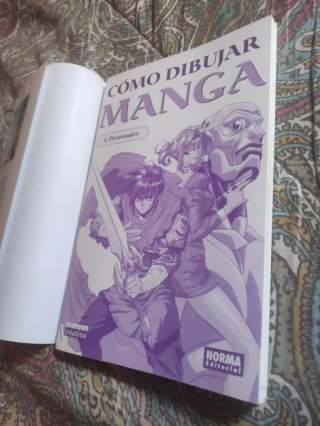 Libro, Como dibujar Manga