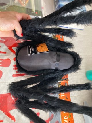 Decoración Halloween Telaraña con Arañas