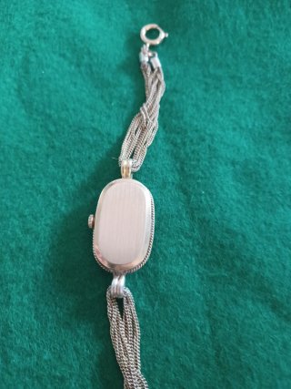 Orologio Zentra Argento e Bianco donna