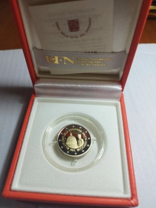 Vaticano 2€ 2016 Bicentenario Gendarmería
