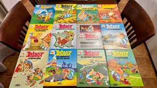 12 tomos Asterix y Obelix