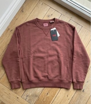 Sudadera Levi's Mujer Talla L Rosa Nueva
