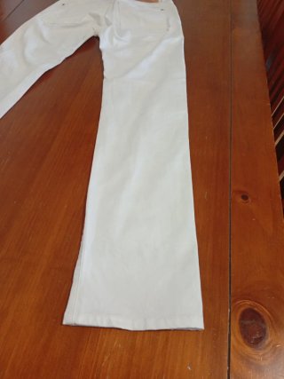 Pantalón Blanco Zara Hombre Talla 38