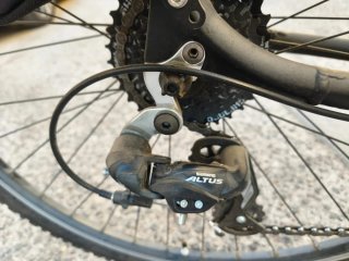Bicicleta Orbea Negra con Bolsa