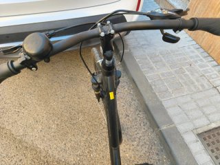 Bicicleta Orbea Negra con Bolsa