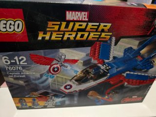 LEGO Marvel Super Heroes 76076 Captain America Jet