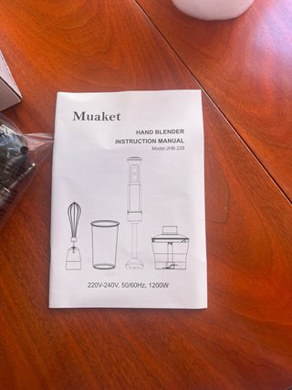 Accesorios nuevos -   Batidora de mano Muaket