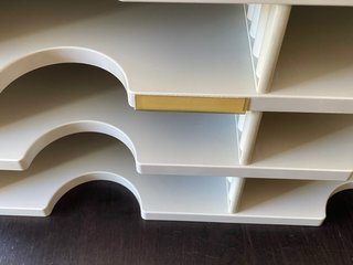 Archivador escritorio 9 compartimentos beige