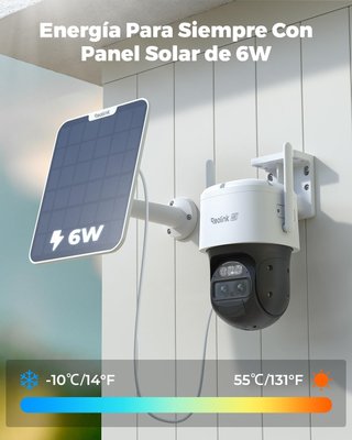 Cámara de vigilancia Reolink 4KPTZ para exteriores