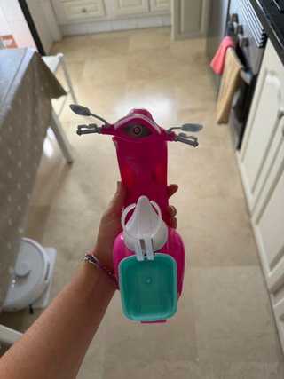 Moto Barbie Rosa