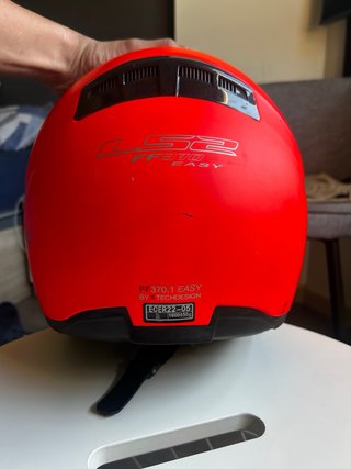 Casco Integral LS2 Rojo salmon