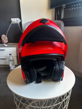 Casco Integral LS2 Rojo salmon