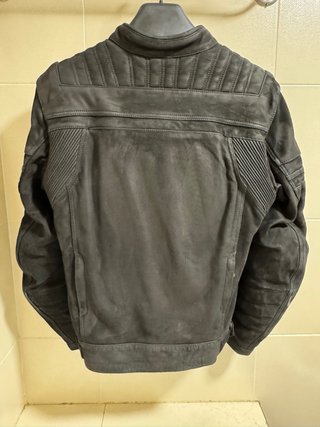 Chaqueta de cuero Martin Miller para moto