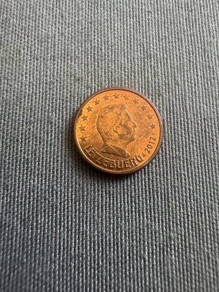 Moneda 1 centimo de Luxemburgo