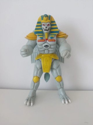 Power Ranger Rojo y King Sphinx Bandai