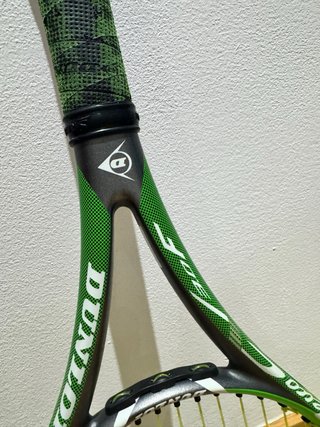 Raqueta Tenis Dunlop Verde/Negra