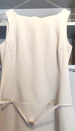 Vestido Beige Formal Talla M