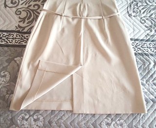 Vestido Beige Formal Talla M