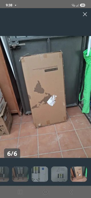 Escalera telescópica plegable