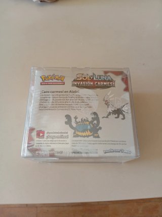 (Acepto tardes)Booster Box Pokémon Sol y Luna
