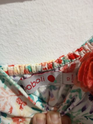 Mono Boboli niña floral