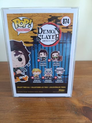 Funko Pop Tanjiro Kamado Hinokami Kagura 874