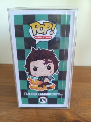 Funko Pop Tanjiro Kamado Hinokami Kagura 874