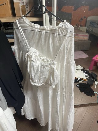 Completo donna bianco taglia S