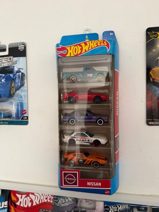 Pack Hot Wheels Nissan 5 Coches