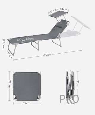 Tumbona reclinable