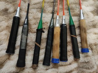 Lote 8 raquetas bádminton + REGALO