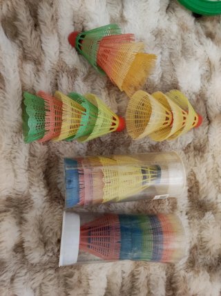 Lote 8 raquetas bádminton + REGALO