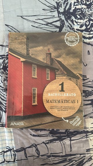 Libro de matematicas de 1 Bachillerato