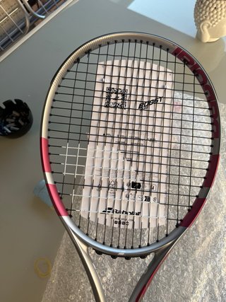 Raqueta de tenis Boost Aero Pink Strung