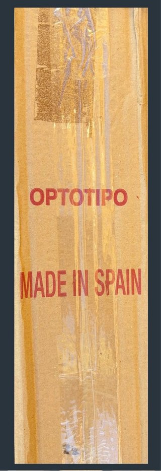 Optotipo para adultos