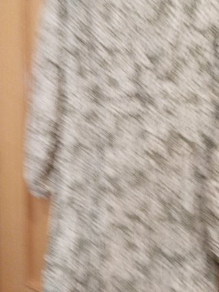 Vestido Cortefiel estampado verde y blanco Talla M