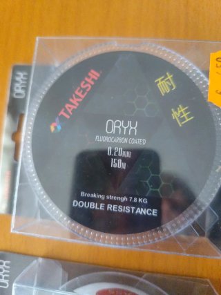 Hilo de pesca fluorocarbono Takeshi Oryx