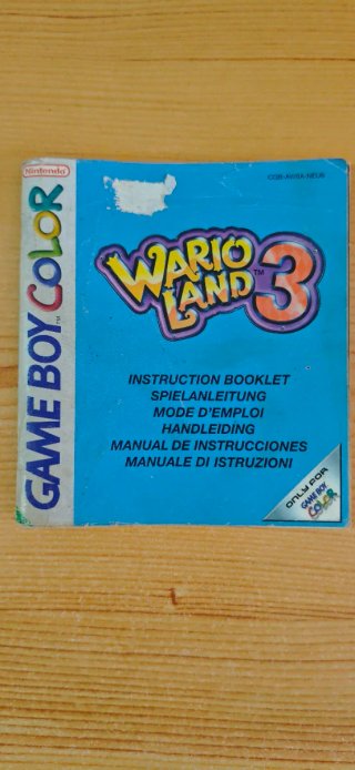 Super Mario Bros. Deluxe + Wario Land 3 Game Boy