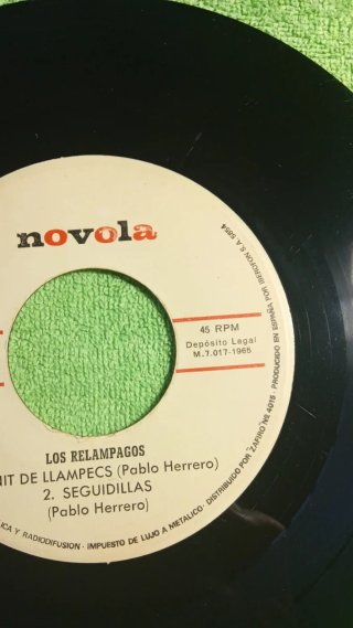 Disco Vinilo 7 Los Relampagos