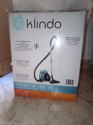 Aspiradora Klindo Sans Sac