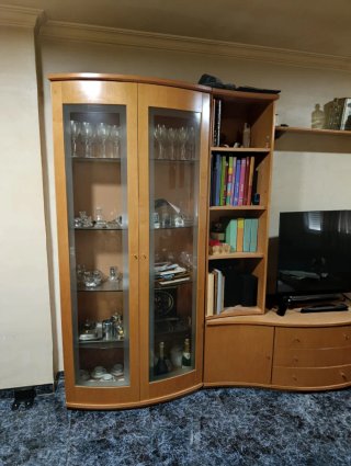 Mueble comedor modular madera