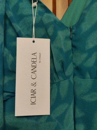 Vestido azul con estampado floral Nuevo a estrenar