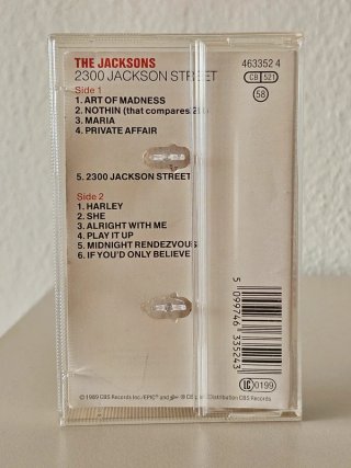 The Jacksons – 2300 Jackson Street – MC K7 1989