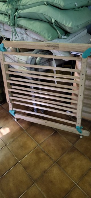 Barandilla de madera para escalera
