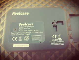 Marco de fotos digital Feelcare Frameo 10.1 wifi