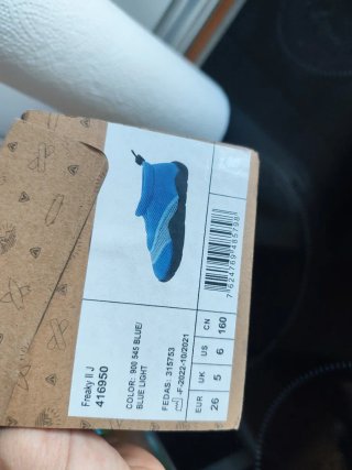 Zapatillas de agua azules talla 26